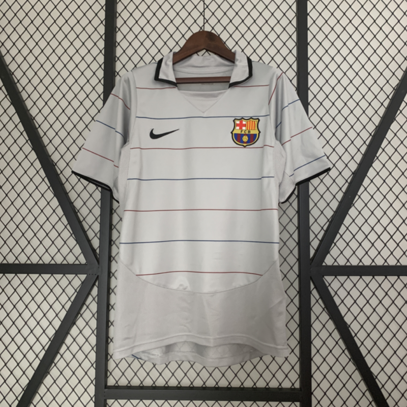 Retro Long Sleeve Barcelona 08/09 Home Kit